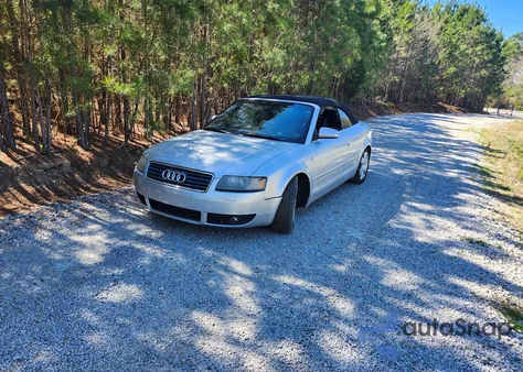 2006 Audi A4 1.8 Cabriolet z USA, uszkodzony, nr VIN WAUAC48H16K011435